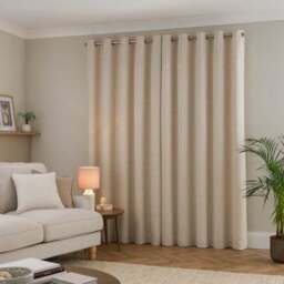 Tiny Stripe Eyelet Curtains - thumbnail 4