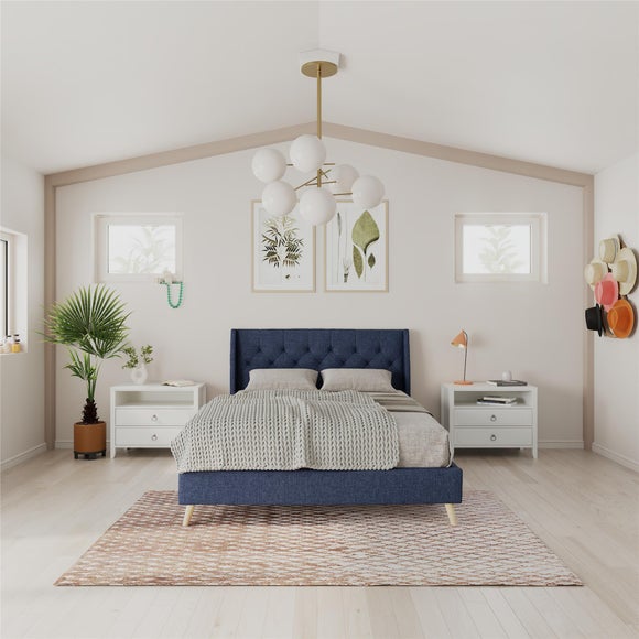 Novogratz Her Majesty Bed, Linen - image 1