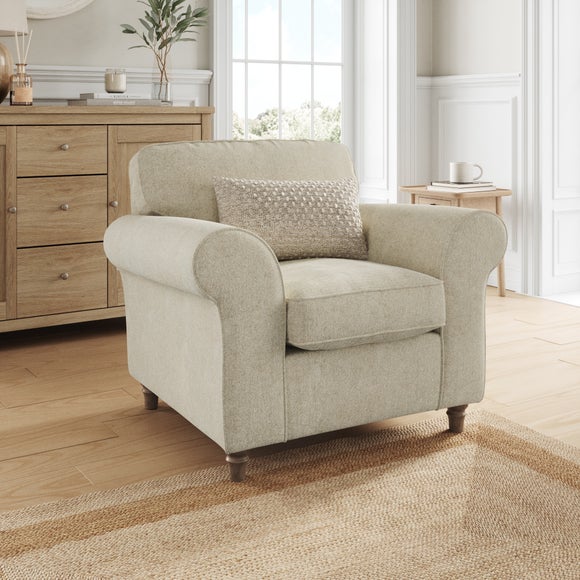 Flori Soft Chenille Armchair - image 1