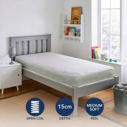 Fogarty Kids Open Coil Single Memory Fibre Hybrid Mattress - thumbnail 1