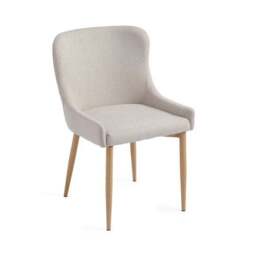 Montreal Set of 2 Dining Chairs, Fabric - thumbnail 5