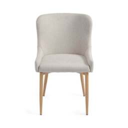 Montreal Set of 2 Dining Chairs, Fabric - thumbnail 6