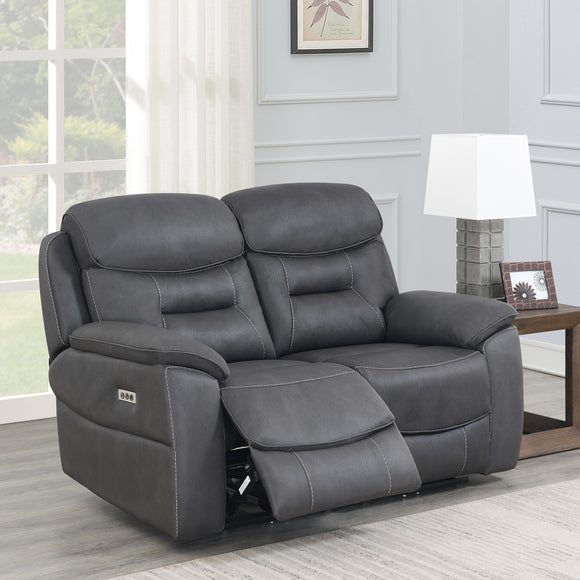 Leroy 2 Seater Electric Recliner Sofa - image 1