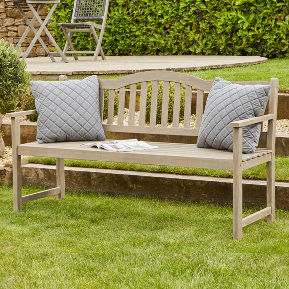 Richmond Acacia Wood Bench with Pop Up Table - image 1