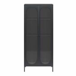 Luna Tall Fluted Sideboard, Glass - thumbnail 3