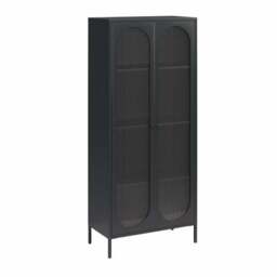 Luna Tall Fluted Sideboard, Glass - thumbnail 2