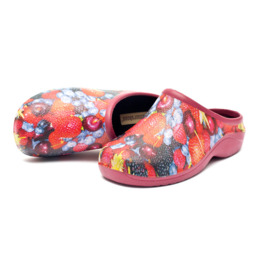 Backdoorshoes Women's Berry Garden Clogs - thumbnail 2