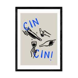East End Prints Cin Cin Print by SimplyExtraJordanary - thumbnail 2