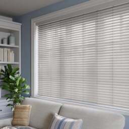 Made To Measure 50mm Slats Grey Venetian Blind - thumbnail 3