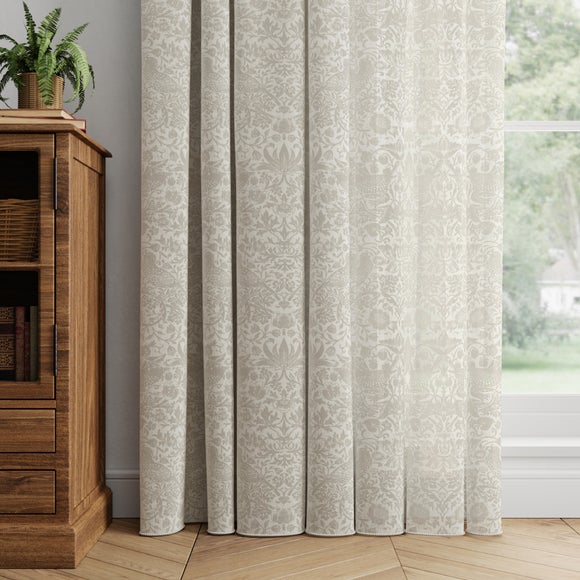 William Morris at Home Strawberry Thief Sheer Made to Measure Voile Curtains - image 1