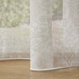 William Morris at Home Strawberry Thief Sheer Made to Measure Voile Curtains - thumbnail 5