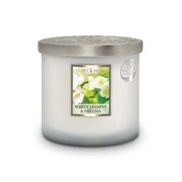 Heart and Home Ellipse White Jasmine & Freesia Multi Wick Candle - thumbnail 2