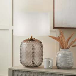 Pacific Lifestyle Camille Art Deco Harry Oval Table Lamp - thumbnail 1