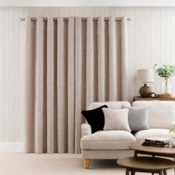 Boucle Chenille Eyelet Curtains - thumbnail 4