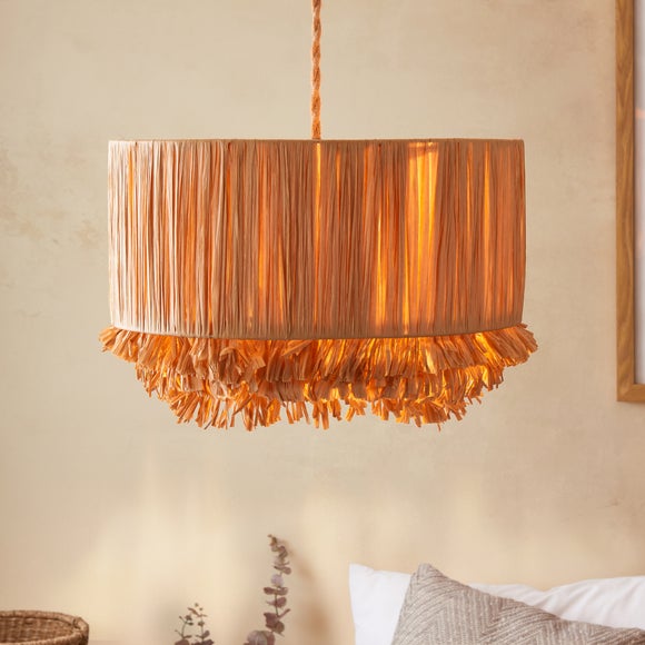Kassia Raffia Easy Fit Pendant Shade - image 1