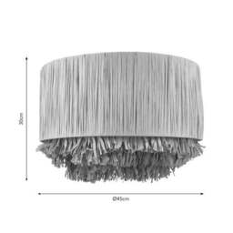 Kassia Raffia Easy Fit Pendant Shade - thumbnail 6