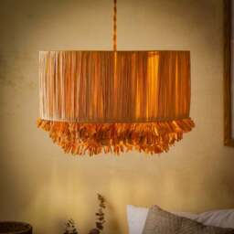 Kassia Raffia Easy Fit Pendant Shade - thumbnail 2