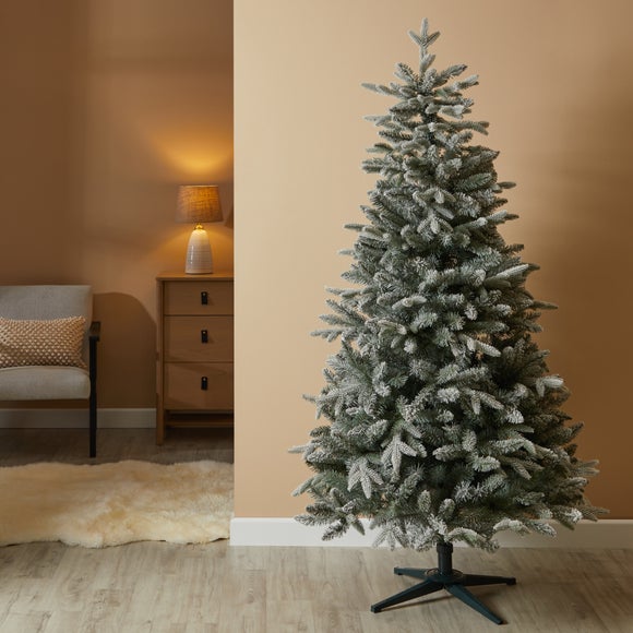 6ft Blue Snowy Spruce Christmas Tree