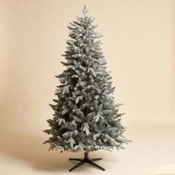 6ft Blue Snowy Spruce Christmas Tree - thumbnail 3