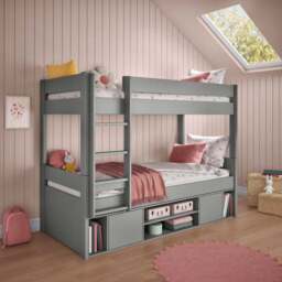 Uno Bunk Bed With Under Bed Storage Pine - thumbnail 3