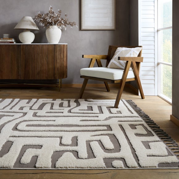 Madu Abstract Tasselled Rug - image 1