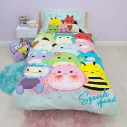 Squishmallows Flash Reversible Single Duvet Cover & Pillowcase Set - thumbnail 2