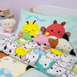 Squishmallows Flash Reversible Single Duvet Cover & Pillowcase Set - thumbnail 4