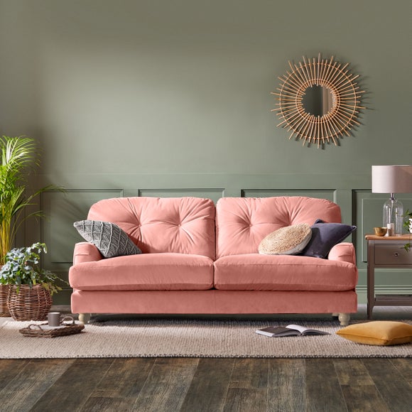Martha Vintage Velvet 2 Seater Sofa - image 1