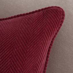 Soft Chenille Herringbone Cushion - thumbnail 2