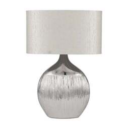 Gemini Silver Table Lamp - thumbnail 2