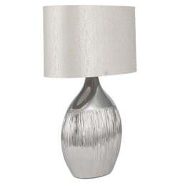 Gemini Silver Table Lamp - thumbnail 3