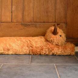 Country Living Highland Cow Draught Excluder - thumbnail 3