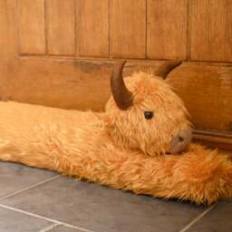 Country Living Highland Cow Draught Excluder - thumbnail 1