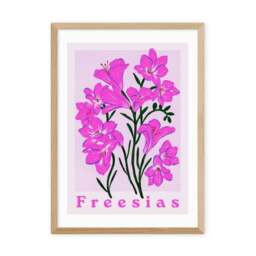 East End Prints Freesias Print - thumbnail 2
