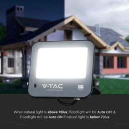 V-TAC 30W LED Floodlight Outdoor Sensor Wall Light - thumbnail 3