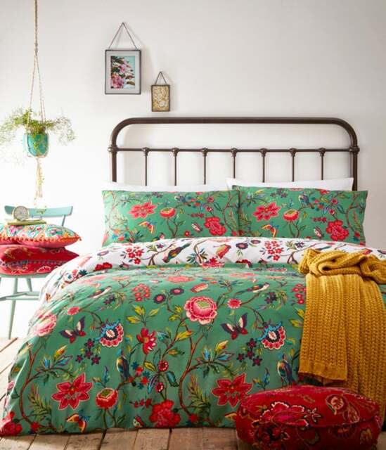 Furn. Pomelo Reversible Duvet Cover & Pillowcase Set - image 1