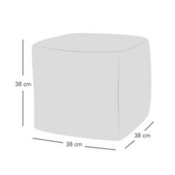 rucomfy Cube Indoor Outdoor Bean Bag Cube - thumbnail 5