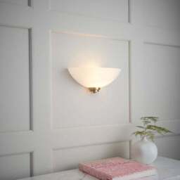 Vogue Welles Frosted Glass Wall Light - thumbnail 3