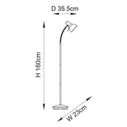 Vogue Aldo Floor Lamp - thumbnail 6