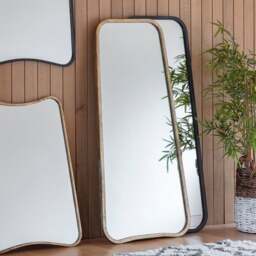 Marcia Curved Rectangle Full Length Leaner Mirror - thumbnail 1