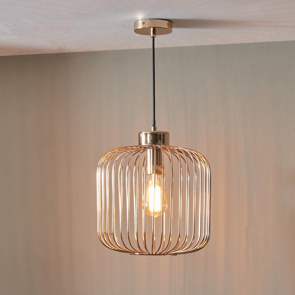 Pacific Lifestyle Dania Gold Pendant Light - image 1
