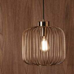 Pacific Lifestyle Dania Gold Pendant Light - thumbnail 2