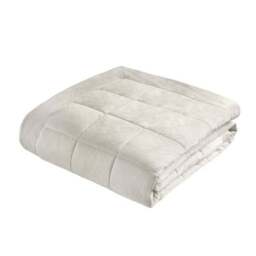 Catherine Lansfield Kingsley Matt Velvet Quilted Bedspread - thumbnail 2