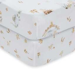 Set of 2 Spring Harvest 100% Cotton Fitted Sheets - thumbnail 3