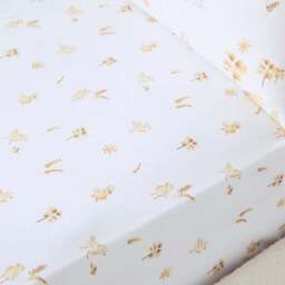 Set of 2 Spring Harvest 100% Cotton Fitted Sheets - thumbnail 2