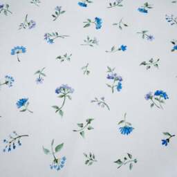 Margo Floral 144 Thread Count 100% Cotton Duvet Cover & Pillowcase Set - thumbnail 3