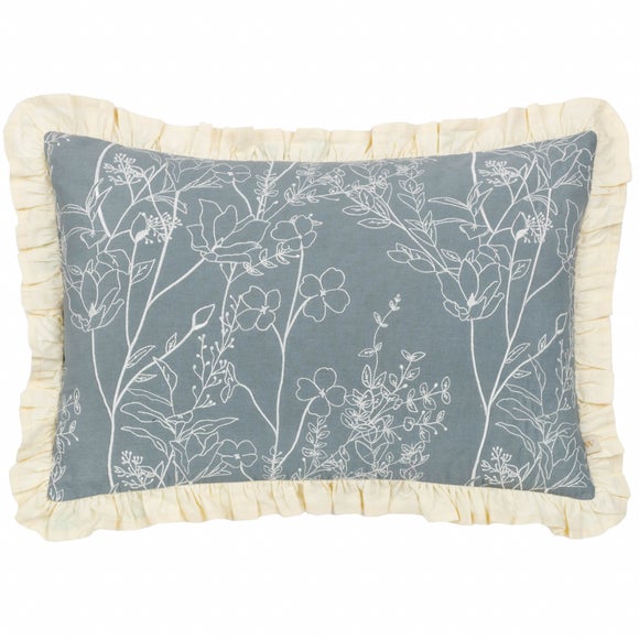 Mae Ruffle Rectangular Cushion - image 1