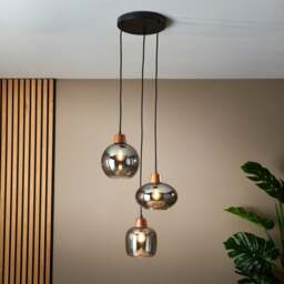 Bowen Industrial 3 Light Adjustable Cluster Ceiling Light - thumbnail 1