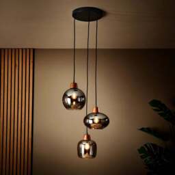 Bowen Industrial 3 Light Adjustable Cluster Ceiling Light - thumbnail 2
