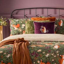 Furn. Pineberry Forest Piped Square Cushion - thumbnail 6